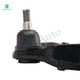 Set of 3 Front Right Lower Control Arm Ball Joint-Wheel Hub Bearing Assembly-Shock Absorber For 2004 GMC Sierra 1500