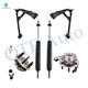 Set of 6 Front Lower Control Arm Ball Joint-Wheel Hub Bearing Assembly-Steering Damper For 2000-2006 Chevrolet Tahoe