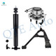 Set of 3 Front Left Lower Control Arm Ball Joint-Wheel Hub Bearing Assembly-Shock Absorber For 2007 Chevrolet Silverado 1500 Classic Without 20 (in) Wheels Set of 3 Front Left Lower Control Arm Ball Joint-Wheel Hub Bearing Assembly-Shock Absorber For 2007 Chevrolet Silverado 1500 Classic Without 20 (in) Wheels