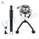Set of 3 Front Upper Control Arm Ball Joint-Wheel Hub Bearing Assembly-Shock Absorber Replacement For 2002-2006 Cadillac Escalade RWD