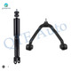 Front Upper Control Arm Ball Joint-Shock Absorber For 2000-2006 Chevrolet Tahoe w/ ZW7 Premium Smooth Ride Suspension