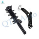 Front Left Lower Control Arm-Quick Complete Strut-Coil Spring Assembly For 2010 2011 Volkswagen EOS