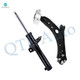 Front Left Lower Control Arm-Suspension Strut Assembly For 2006-2009 Volkswagen Rabbit