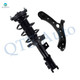 Front Right Lower Control Arm Ball Joint-Quick Complete Strut-Coil Spring Assembly For 2015 Hyundai Sonata