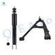 Front Left Lower Control Arm Ball Joint-Shock Absorber For 2002-2006 Cadillac Escalade EXT Monotube Performance Upgrade