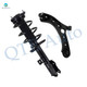 Front Left Lower Control Arm Ball Joint-Quick Complete Strut-Coil Spring Assembly For 2017-2022 KIA Sportage AWD
