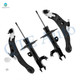 Set of 4 Front Lower Control Arm Ball Joint-Suspension Strut Assembly For 2013-2018 Lexus ES350