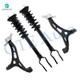 Set of 4 Front Lower Control Arm-Quick Complete Strut-Coil Spring Assembly For 2011-2015 Jeep Grand Cherokee Exc.SRT8 Package