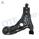 Set of 4 Front Lower Control Arm Ball Joint-Quick Complete Strut-Coil Spring Assembly For 2009 2010 Pontiac G3