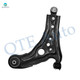Set of 4 Front Lower Control Arm Ball Joint-Quick Complete Strut-Coil Spring Assembly For 2009 2010 Pontiac G3