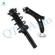 Front Right Lower Control Arm-Quick Complete Strut-Coil Spring Assembly For 2006-2013 Audi A3