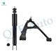 Front Right Lower Control Arm Ball Joint-Shock Absorber For 2000-2006 GMC Yukon XL 1500 Monotube Performance Upgrade