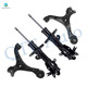 Set of 4 Front Lower Control Arm Ball Joint-Suspension Strut Assembly For 2012-2015 Honda Civic Coupe