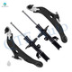 Set of 4 Front Lower Control Arm Ball Joint-Suspension Strut Assembly For 2004-2006 Toyota Sienna FWD