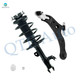 Front Right Lower Control Arm Ball Joint-Quick Complete Strut-Coil Spring Assembly For 2013-2018 Lexus ES350
