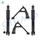 Set of 4 Front Lower Control Arm Ball Joint-Shock Absorber For 2003-2014 GMC Savana 1500