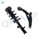 Front Right Lower Control Arm-Quick Complete Strut-Coil Spring Assembly For 2009 2010 Chrysler Sebring