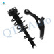 Front Right Lower Control Arm-Quick Complete Strut-Coil Spring Assembly For 2007-2009 Chrysler Sebring