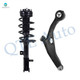 Front Right Lower Control Arm-Quick Complete Strut-Coil Spring Assembly For 2008-2010 Chrysler Sebring
