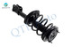 Front Right Lower Control Arm Ball Joint-Quick Complete Strut-Coil Spring Assembly Replacement For 2007-2009 Hyundai Santa FE