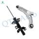 Front Left Lower Control Arm Ball Joint-Suspension Strut Assembly Replacement For 2015-2017 Chrysler 200