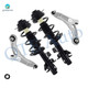 Set of 4 Front Lower Control Arm Ball Joint-Quick Complete Strut-Coil Spring Assembly Replacement For 2015-2017 Chrysler 200 FWD