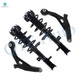 Set of 4 Front Lower Control Arm-Quick Complete Strut-Coil Spring Assembly Replacement Fit For 2008-2014 Dodge Avenger V6