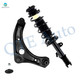 Front Right Lower Control Arm Ball Joint-Quick Complete Strut-Coil Spring Assembly For 2014-2019 Nissan Versa Note