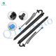 Pair of 2 Rear Tailgate Power Lift Supports, Left-Right Hatch Electric Liftgate Shocks Struts For 2017-2022 Mercedes-Benz GLC 300