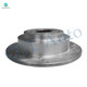 Set of 6 Rear 265mm Drilled Slotted Brake Disc Rotors-Ceramic Brake Pad Kit For 2005 2006 Saab 9-2X
