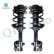 Pair of 2 Front Left-Right Quick Complete Strut-Coil Spring For 2011-2014 Subaru Impreza WRX