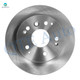 Set of 6 Rear 282mm Brake Disc Rotors-Ceramic Brake Pad Kit For 1999-2008 Acura TL