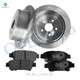 Set of 6 Rear 290mm Drilled Slotted Brake Disc Rotors-Ceramic Brake Pad Kit For 2004-2010 Toyota Sienna Set of 6 Rear 290mm Drilled Slotted Brake Disc Rotors-Ceramic Brake Pad Kit For 2004-2010 Toyota Sienna