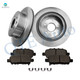 Set of 6 Rear 292mm Brake Disc Rotors-Ceramic Brake Pad Kit For 2015-2019 Nissan Rogue 5 Stud Wheel