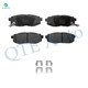 Set of 12 Front 316mm-Rear 290mm Brake Disc Rotors-Ceramic Brake Pad Kit For 2010 2011 Subaru Legacy