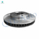 Set of 12 Front-Rear 278mm Brake Disc Rotors-Ceramic Brake Pad Kit For 2001 2002 Oldsmobile Intrigue