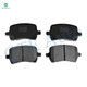 Set of 12 Front 296mm-Rear 270mm Drilled Slotted Brake Disc Rotors-Ceramic Brake Pad Kit For 2007 Saturn Aura