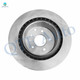 Set of 6 Rear 322mm Brake Disc Rotors-Ceramic Brake Pad Kit For 2003-2005 Nissan 350Z