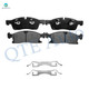 Set of 12 Front-Rear 330mm Drilled Slotted Brake Disc Rotors-Ceramic Brake Pad Kit For 2012 2013 Jeep Grand Cherokee