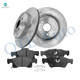 Set of 6 Rear 330mm Brake Disc Rotors-Ceramic Brake Pad Kit For 2011-2020 Jeep Grand Cherokee