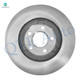 Set of 12 Front 303mm-Rear 278mm Brake Disc Rotors-Ceramic Brake Pad Kit For 2000-2005 Chevrolet Impala