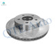 Set of 12 Front 288.15mm-Rear 285mm Brake Disc Rotors-Ceramic Brake Pad Kit For 2003-2006 Jeep Liberty