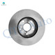 Set of 12 Front-Rear 282mm Brake Disc Rotors-Ceramic Brake Pad Kit For 2002-2004 Honda CR-V