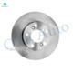 Set of 12 Front-Rear 282mm Brake Disc Rotors-Ceramic Brake Pad Kit For 2002-2004 Honda CR-V