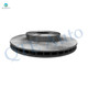Set of 12 Front-Rear 282mm Brake Disc Rotors-Ceramic Brake Pad Kit For 2002-2004 Honda CR-V