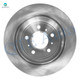 Set of 12 Front 302.95mm-Rear 278mm Brake Disc Rotors-Ceramic Brake Pad Kit For 2006 2007 Chevrolet Monte Carlo Rear D814 7387