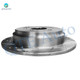 Set of 12 Front 296mm-Rear 313mm Drilled Slotted Brake Disc Rotors-Ceramic Brake Pad Kit For 2005-2010 Honda Odyssey