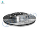 Set of 6 Front 299mm Brake Disc Rotors-Ceramic Brake Pad Kit For 2006-2012 Ford Fusion