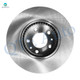 Set of 6 Front 299mm Brake Disc Rotors-Ceramic Brake Pad Kit For 2006-2012 Ford Fusion
