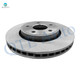 Set of 12 Front-Rear 330mm Brake Disc Rotors-Ceramic Brake Pad Kit For 2011-2014 2020 Dodge Durango